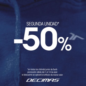 Décimas 50%